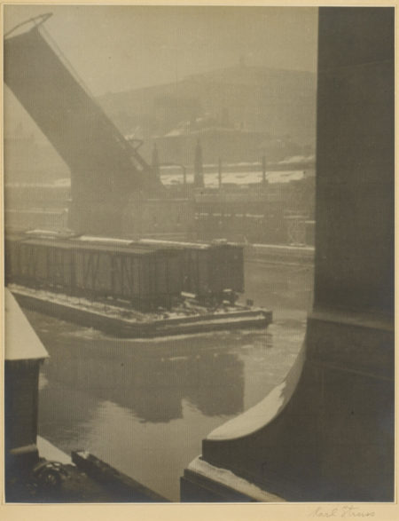 Chicago River-Winter-1912 Chicago River-Winter-1912