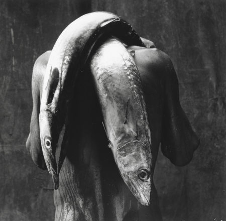 Man with Two Fish #2-1992 Man with Two Fish #2-1992