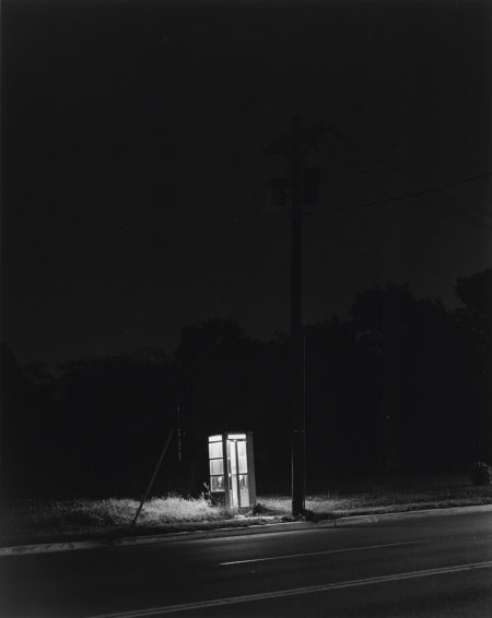 Telephone Booth, 3 a.m., Rahway, New Jersey-1974 Telephone Booth, 3 a.m., Rahway, New Jersey-1974