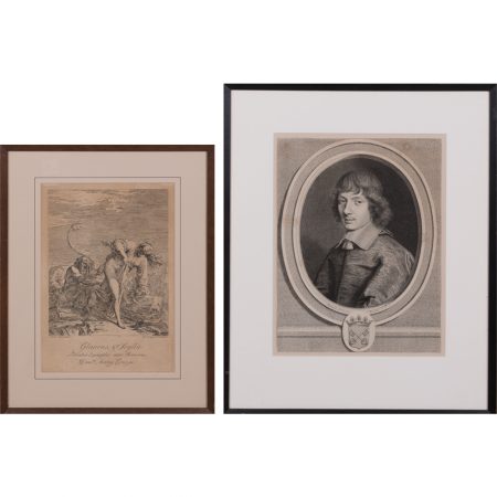 An Engraving of 'Glaucus & Scylla'- An Engraving of 'Glaucus & Scylla'-