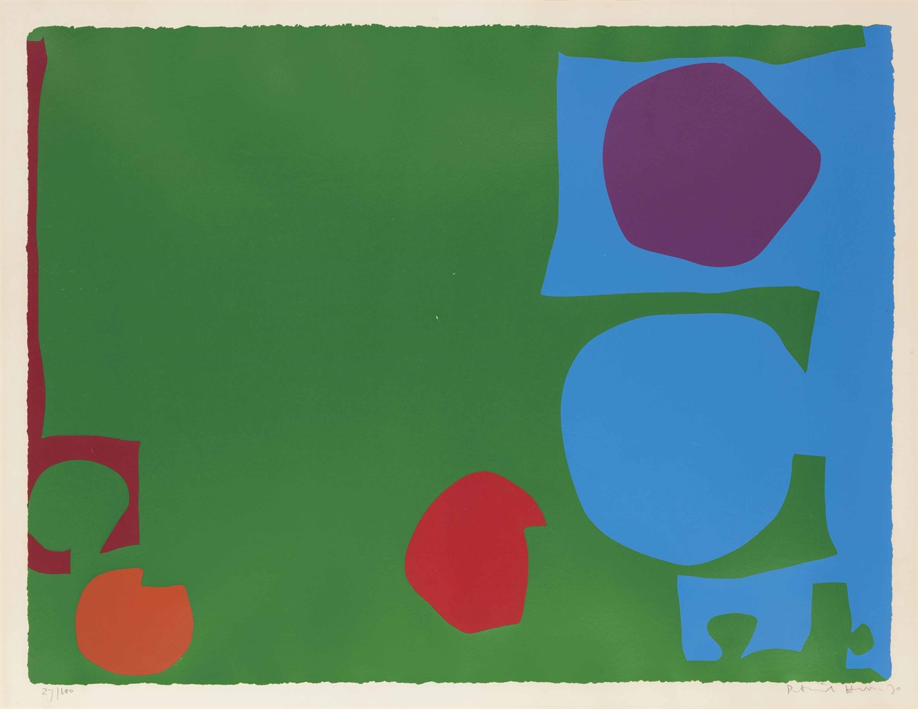 Three Reds in Green and Magenta in Blue-1970 Three Reds in Green and Magenta in Blue-1970