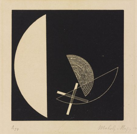 Segments Of A Circle With Cross (See Passuth 132)-1923 Segments Of A Circle With Cross (See Passuth 132)-1923