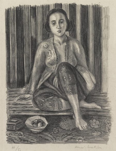 Odalisque A La Coupe De Fruits (D. 466)-1925 Odalisque A La Coupe De Fruits (D. 466)-1925