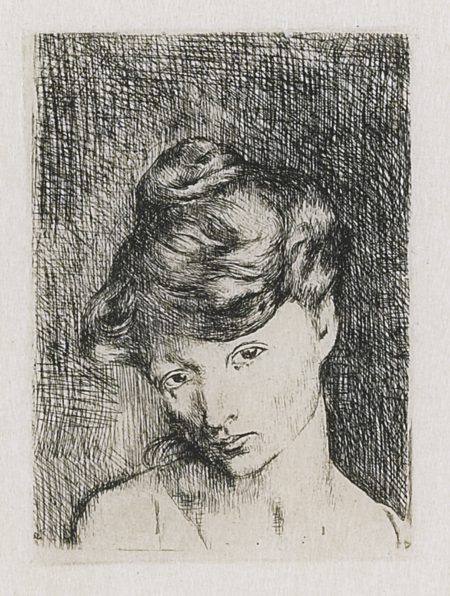 Tete De Femme: Madeleine (B. 2; Ba. 3)-1905 Tete De Femme: Madeleine (B. 2; Ba. 3)-1905
