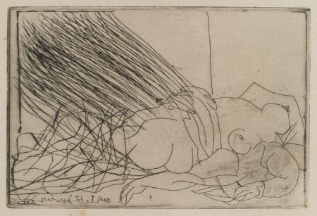 Femme Nue Couchee (B. 273; Ba. 403)-1934 Femme Nue Couchee (B. 273; Ba. 403)-1934