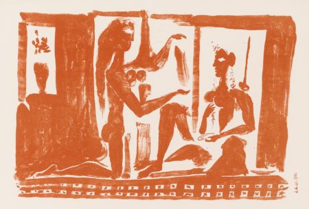 Femme Au Miroir (M. 197)-1950 Femme Au Miroir (M. 197)-1950
