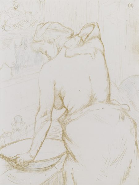 Femme Qui Se Lave - La Toilette (D. 184; Adr. 176; W. 160)-1896 Femme Qui Se Lave - La Toilette (D. 184; Adr. 176; W. 160)-1896