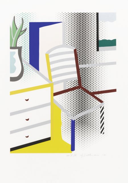 Portfolio - Leo Castelli'S 90Th Birthday (Jasper Johns, Leo; Ellsworth Kelly, Blue (for Leo); Joseph Kosuth, Titled Quoatation (for L.C.); Roy Lichtenstein, Interior with Chair; Bruce Nauman, Life Fly Life Flies; Robert Rauschenberg, Caucus; James Rosenquist, Flame Still Dances on Leo's Book; Edward Ruscha, L.C.; Richard Serra, Leo)-1997 Portfolio - Leo Castelli'S 90Th Birthday (Jasper Johns, Leo; Ellsworth Kelly, Blue (for Leo); Joseph Kosuth, Titled Quoatation (for L.C.); Roy Lichtenstein, Interior with Chair; Bruce Nauman, Life Fly Life Flies; Robert Rauschenberg, Caucus; James Rosenquist, Flame Still Dances on Leo's Book; Edward Ruscha, L.C.; Richard Serra, Leo)-1997