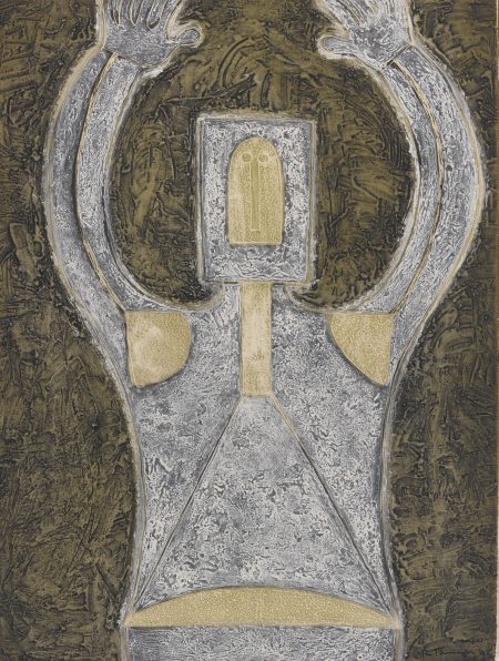 Personaje En Blanco Hombre Con Sombrero And Dos Cabezas (Fundacion Olga Y Rufino Tamayo 170 175 184)- Personaje En Blanco Hombre Con Sombrero And Dos Cabezas (Fundacion Olga Y Rufino Tamayo 170 175 184)-