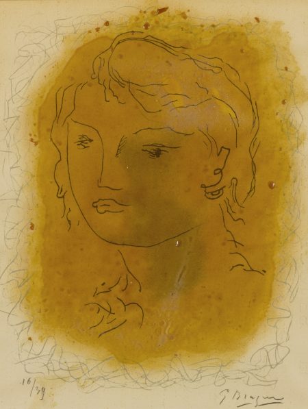 Tete De Jeune Fille (Vallier 68)-1951 Tete De Jeune Fille (Vallier 68)-1951