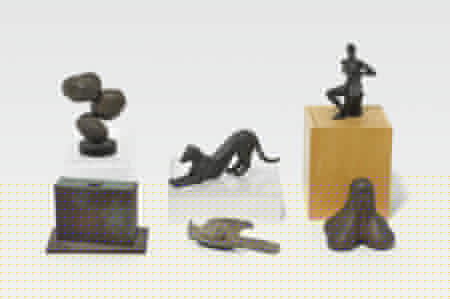 Charles Arnoldi, Michael C. McMillen, Maquette for the Studio, Sarah Perry, Ken Price, Gwynn Murrill, Robert Graham - A group of six editions from the Frostig Art Collection (Crybaby; Maquette for the Studio; Speak for Me; Lunk; Stretching Dog Maquette; Untitled)-2005 Charles Arnoldi, Michael C. McMillen, Maquette for the Studio, Sarah Perry, Ken Price, Gwynn Murrill, Robert Graham - A group of six editions from the Frostig Art Collection (Crybaby; Maquette for the Studio; Speak for Me; Lunk; Stretching Dog Maquette; Untitled)-2005