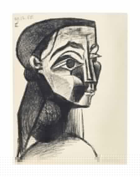 Portrait of a Woman II-1955 Portrait of a Woman II-1955
