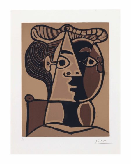 Femme assise au chignon-1962 Femme assise au chignon-1962