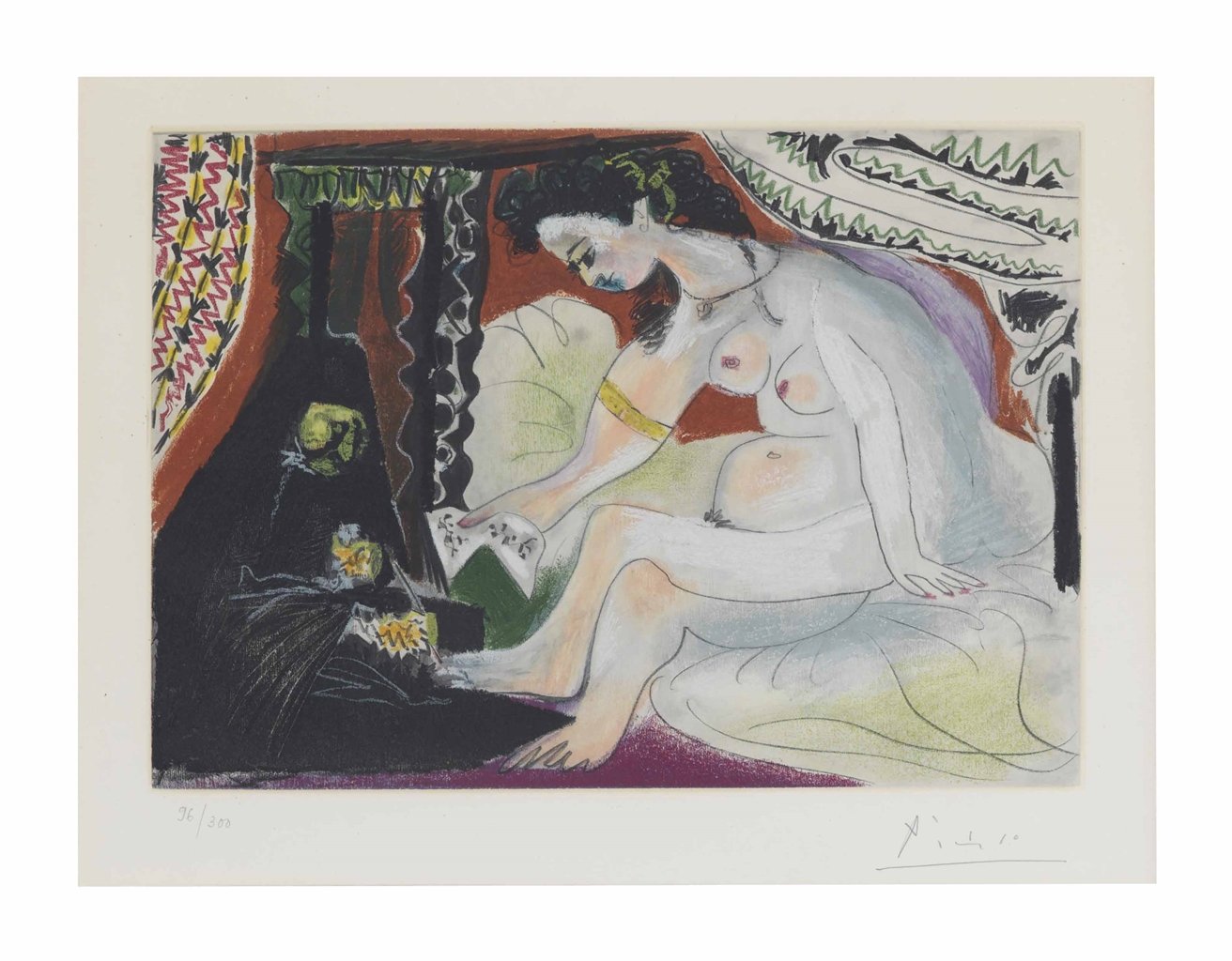 After Pablo Picasso - Bathsheba-1960 After Pablo Picasso - Bathsheba-1960