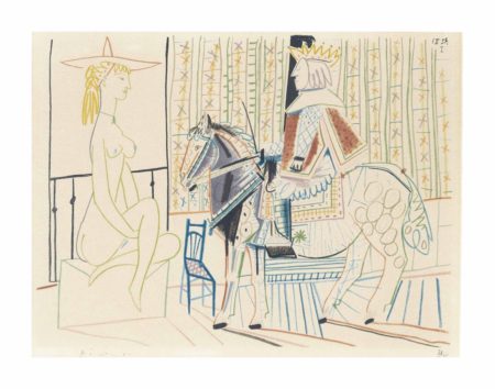 After Pablo Picasso - Verve: one plate-1953 After Pablo Picasso - Verve: one plate-1953