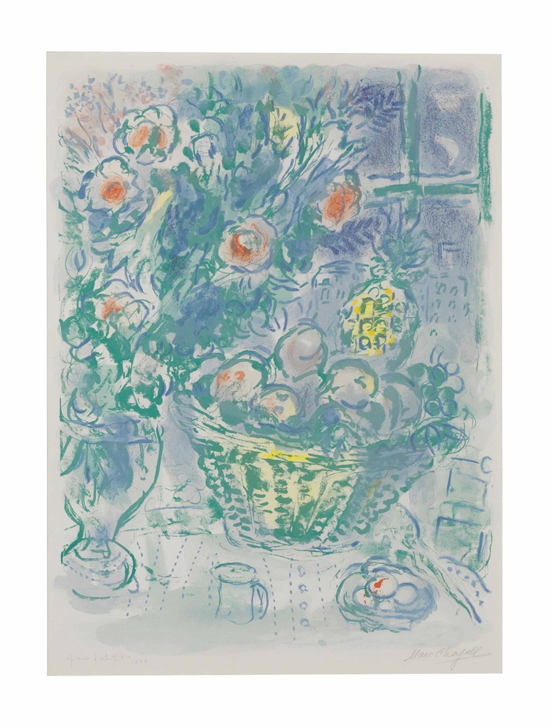 Corbeille de Fruits et Ananas-1964 Corbeille de Fruits et Ananas-1964