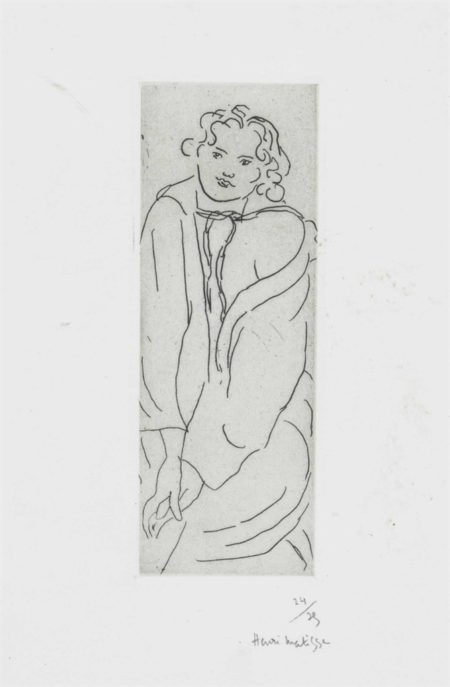 Figure au Peignoir-1929 Figure au Peignoir-1929