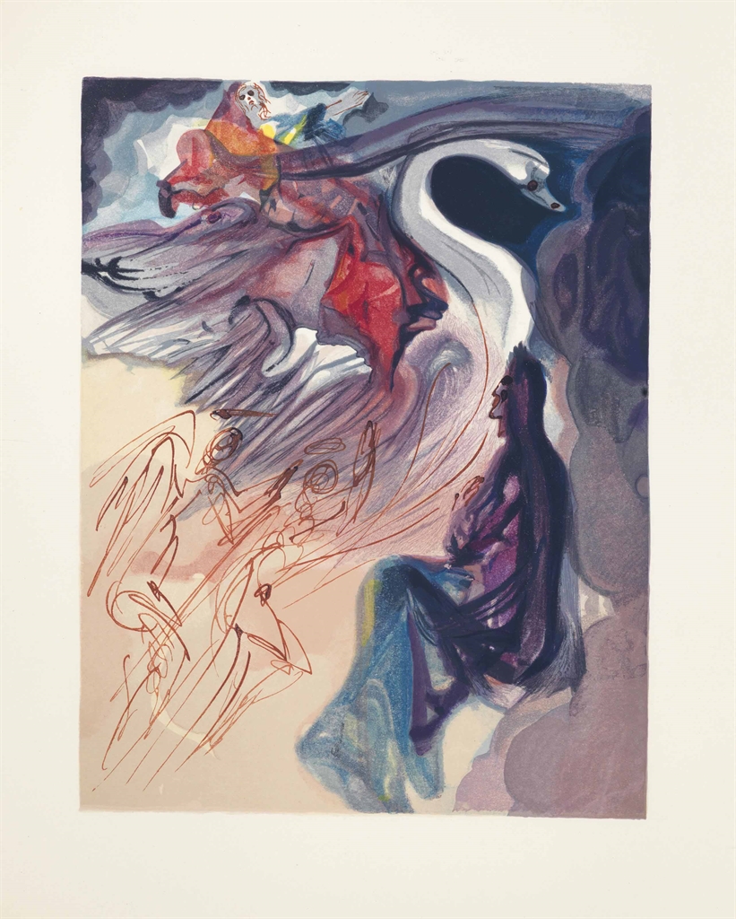 Dante Alighierei, La Divina Commedia (The Divine Comedy), Arti e Scienze, Salani, Italy, 1960-64-1964 Dante Alighierei, La Divina Commedia (The Divine Comedy), Arti e Scienze, Salani, Italy, 1960-64-1964