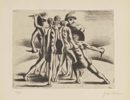 Combattimento di Gladiatori, from Jean Cocteau Le Mystere Laic-1928 Combattimento di Gladiatori, from Jean Cocteau Le Mystere Laic-1928