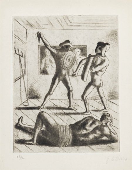Scuola di gladiatori I, from Jean Cocteau Le mystere laic-1928 Scuola di gladiatori I, from Jean Cocteau Le mystere laic-1928