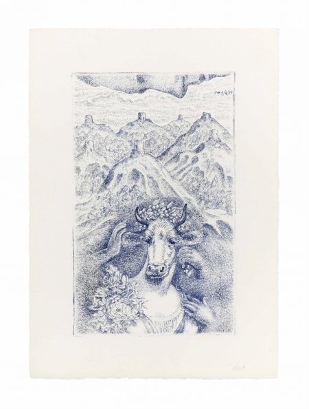 Vache, from Paul Eluard Les Animaux et leurs hommes-1937 Vache, from Paul Eluard Les Animaux et leurs hommes-1937