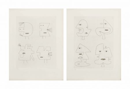 Codex d'un visage, Le Pont Cardinal, Paris, 1963-1963 Codex d'un visage, Le Pont Cardinal, Paris, 1963-1963