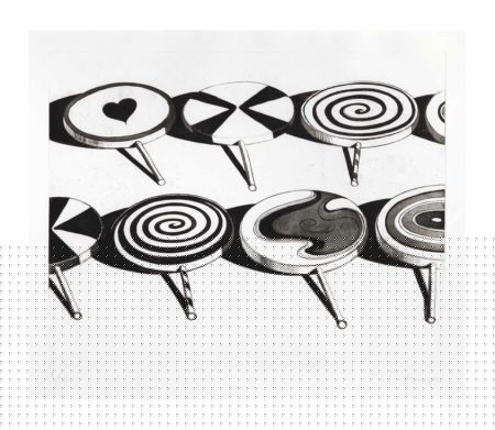 Black Suckers, from Seven Still Lifes and a Silver Landscape-1971 Black Suckers, from Seven Still Lifes and a Silver Landscape-1971