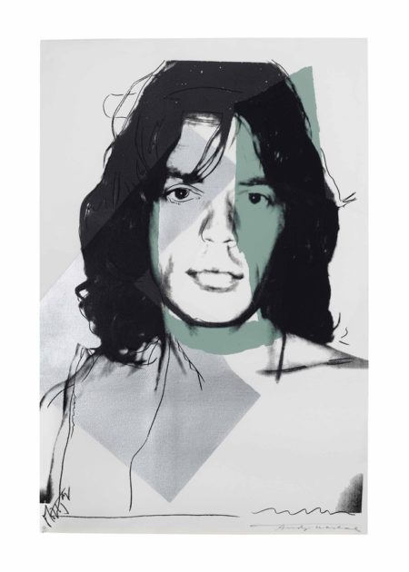 Mick Jagger: one plate-1975 Mick Jagger: one plate-1975