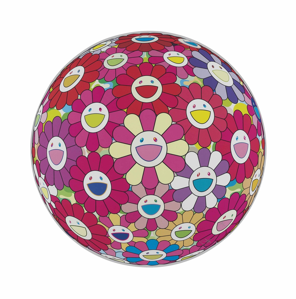 Ten Prints by the Artist (Flowerball (3D) - Tum Red!; Flowerball (3D) - Papyrus; Flowerball (3D) - Red, Pink, Blue; Hey! You! Do You Feel What I Feel?; Flowerball (3D) - Blue, Red; Comprehending the 51st Dimension; Letter to Picasso; Groping for the Truth; There is Nothing Eternal in this World. That is Why You are Beautiful; Flowerball (3D) - Red Ball)-2014 Ten Prints by the Artist (Flowerball (3D) - Tum Red!; Flowerball (3D) - Papyrus; Flowerball (3D) - Red, Pink, Blue; Hey! You! Do You Feel What I Feel?; Flowerball (3D) - Blue, Red; Comprehending the 51st Dimension; Letter to Picasso; Groping for the Truth; There is Nothing Eternal in this World. That is Why You are Beautiful; Flowerball (3D) - Red Ball)-2014