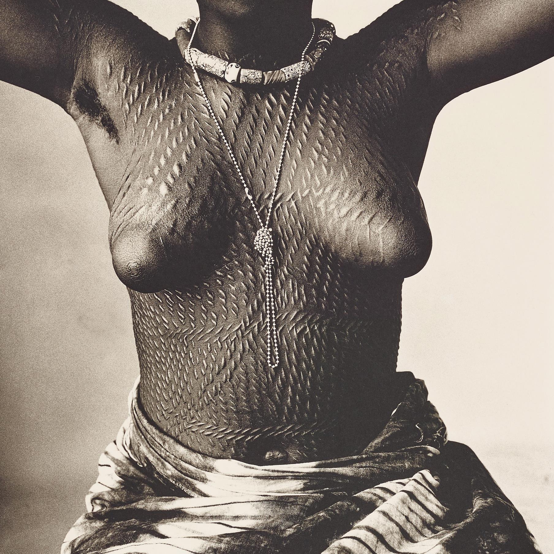 Scarred Dahomey Girl, Cameroon-1967 Scarred Dahomey Girl, Cameroon-1967