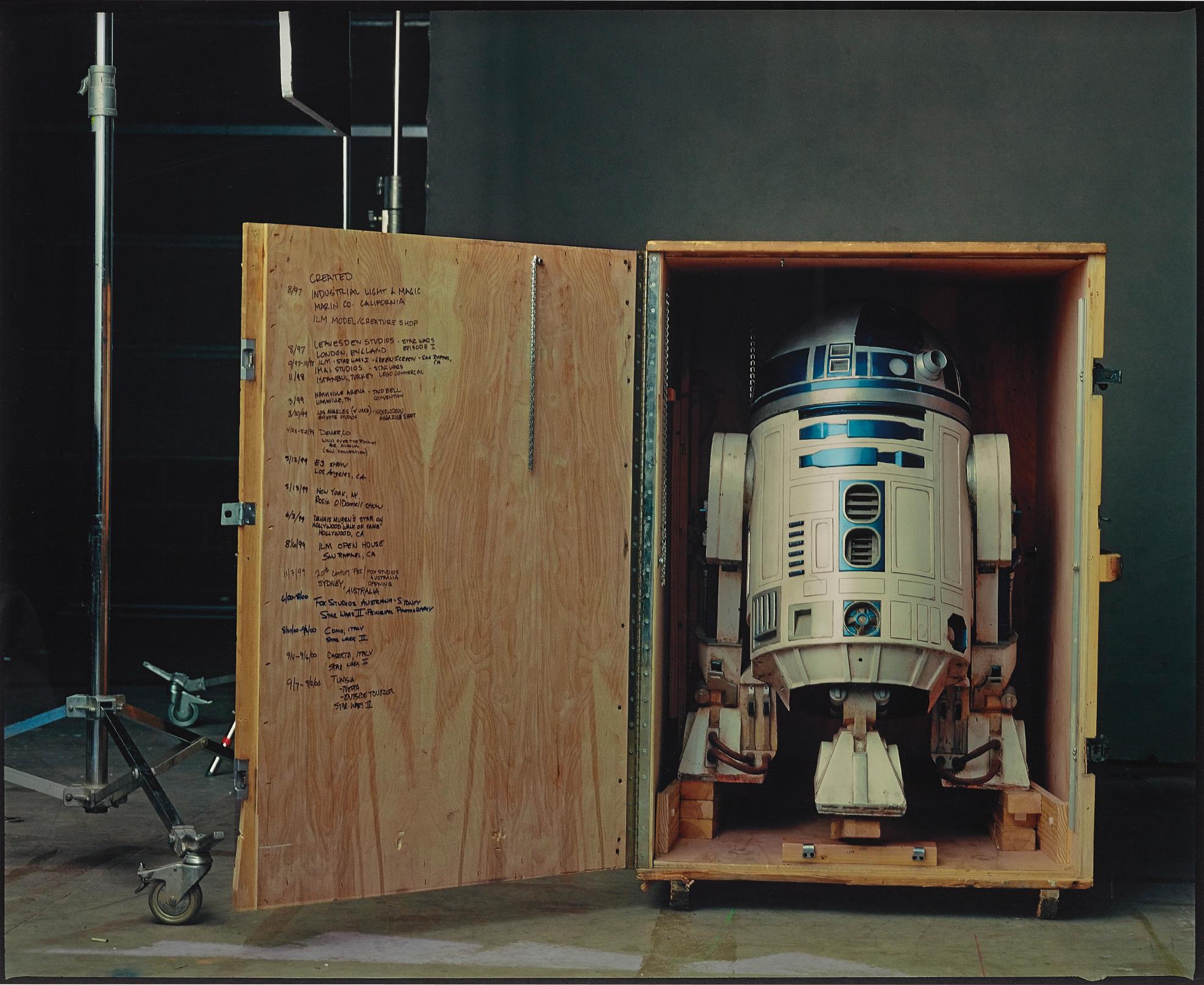 R2-D2 On The Set Of “Star Wars: Episode Ii, Attack Of The Clones”, Pinewood Studios, London-2002 R2-D2 On The Set Of “Star Wars: Episode Ii, Attack Of The Clones”, Pinewood Studios, London-2002