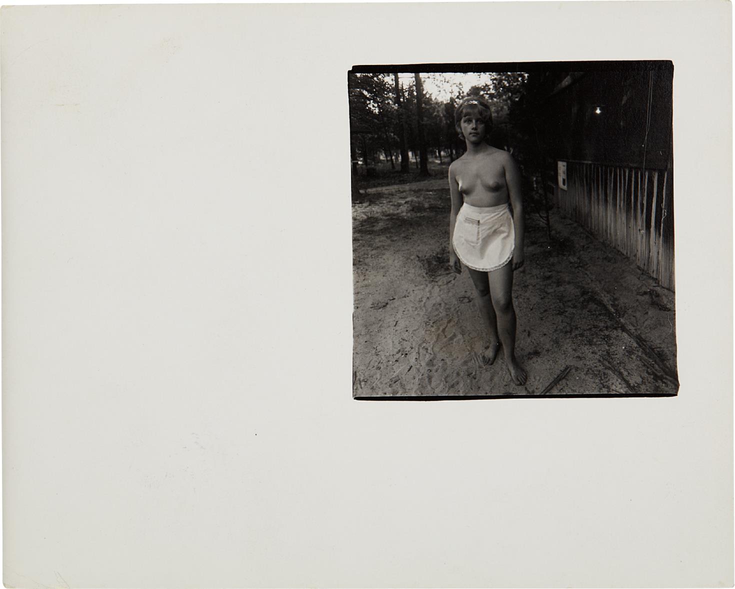 Waitress, Nudist Camp, N.J.-1963 Waitress, Nudist Camp, N.J.-1963
