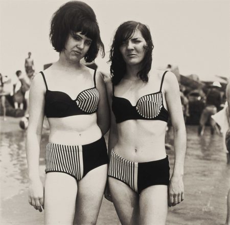 Two Girls in Matching Bathing Suits, Coney Island, N.Y.-1967 Two Girls in Matching Bathing Suits, Coney Island, N.Y.-1967