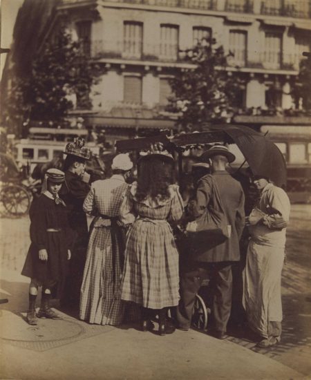 Marchand de glaces, Paris-1899 Marchand de glaces, Paris-1899