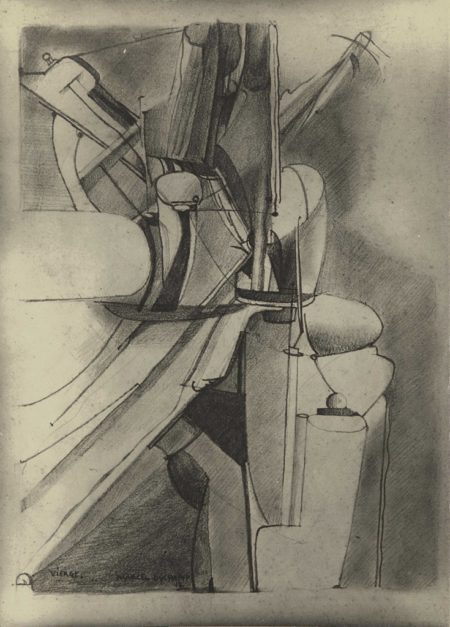 Vierge (Gallatin), Marcel Duchamp-1912 Vierge (Gallatin), Marcel Duchamp-1912