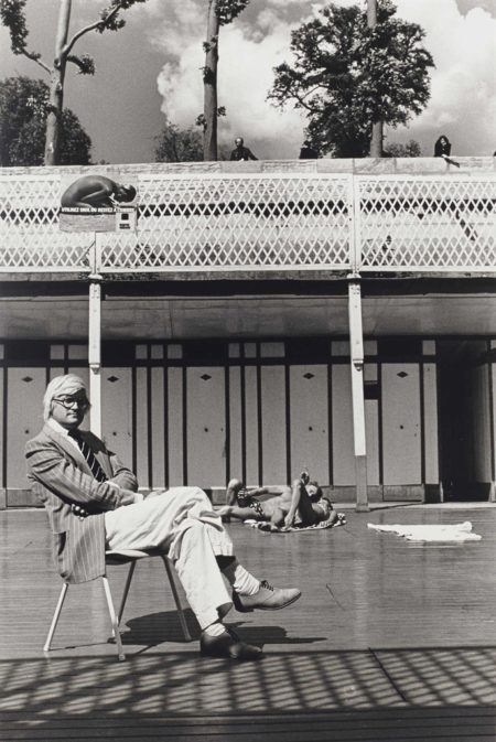 David Hockney, piscine royale, de la serie 'Private Property, Suite I', Paris-1975 David Hockney, piscine royale, de la serie 'Private Property, Suite I', Paris-1975