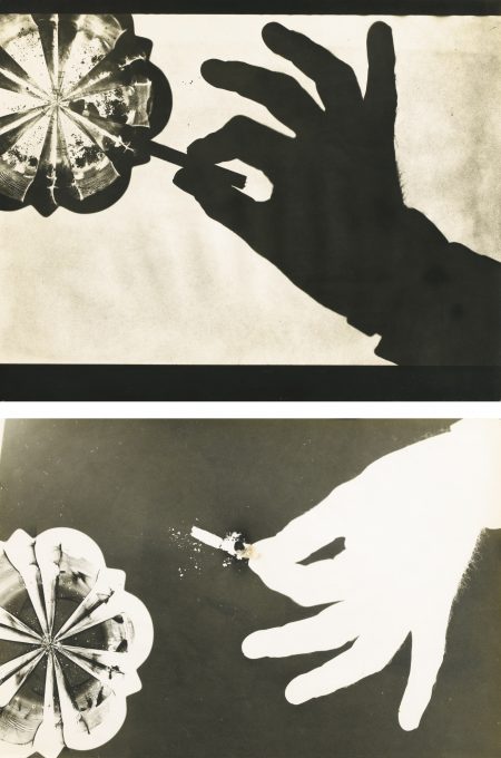 Hand With Cigarette (Diptych) Paris -1930 Hand With Cigarette (Diptych) Paris -1930