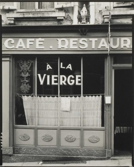 Cafe-restaurant, A la Vierge, Nancy-1950 Cafe-restaurant, A la Vierge, Nancy-1950