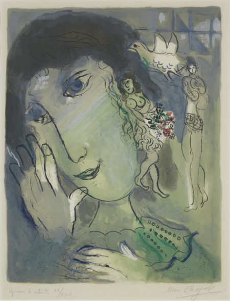 Le Poete (Mourlot 442)-1966 Le Poete (Mourlot 442)-1966