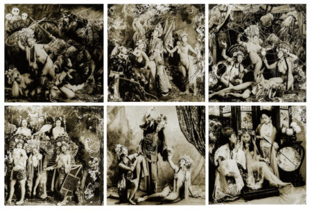 Peking Opera Series (Beating the Princess; The Empty City; Muke Village; Quelling the White-Boned Demon; Self Portrait; The Web Cave)-1999 Peking Opera Series (Beating the Princess; The Empty City; Muke Village; Quelling the White-Boned Demon; Self Portrait; The Web Cave)-1999