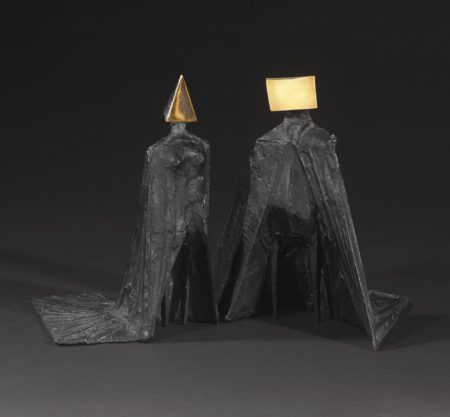 Pair Of Cloaked Figures-1976 Pair Of Cloaked Figures-1976