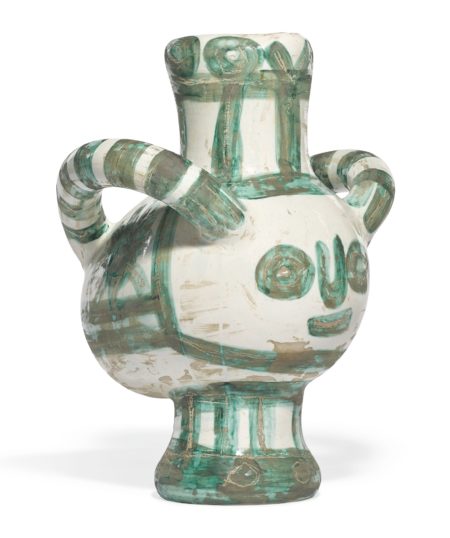 Vase Gros Oiseau Vert (A. R. 453)-1960 Vase Gros Oiseau Vert (A. R. 453)-1960