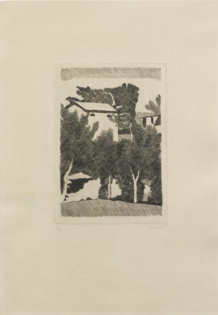 Paesaggio Con Tre Alberi-1933 Paesaggio Con Tre Alberi-1933