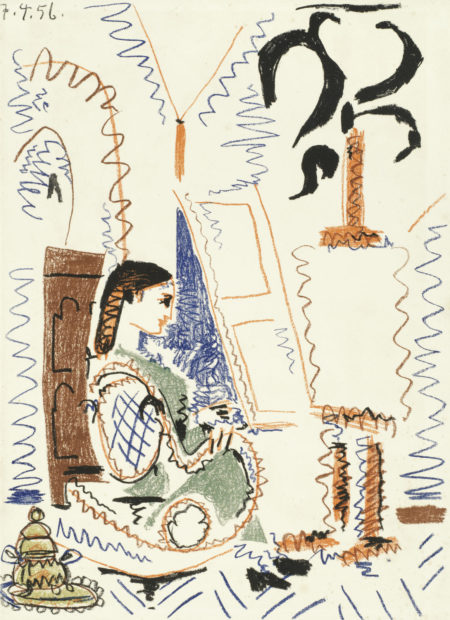 L'Atelier de Cannes, from 'Dans l'Atelier de Picasso' (Mourlot 279; Bloch 794)-1956 L'Atelier de Cannes, from 'Dans l'Atelier de Picasso' (Mourlot 279; Bloch 794)-1956