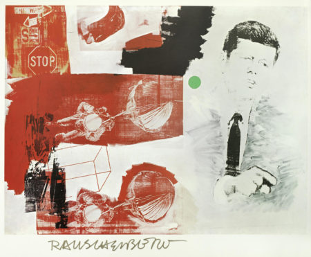 After Robert Rauschenberg - J.F.K.-1970 After Robert Rauschenberg - J.F.K.-1970