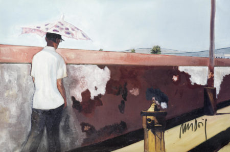 After Peter Doig - Lapeyrouse Wall- After Peter Doig - Lapeyrouse Wall-
