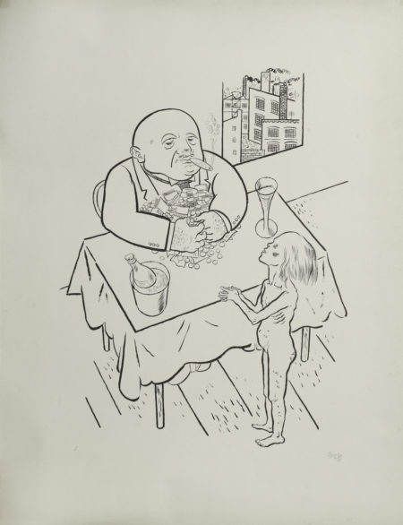 Lowen und Leoparden futtern ihre Jungen, from 'Die Rauber'-1922 Lowen und Leoparden futtern ihre Jungen, from 'Die Rauber'-1922