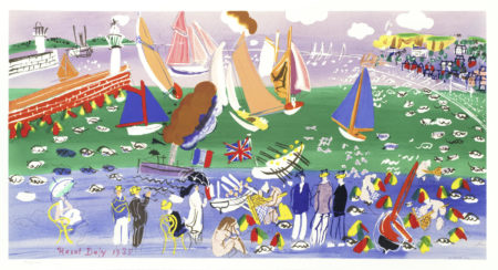 After Raoul Dufy - Baie de Sainte Adresse; Anemones-1942 After Raoul Dufy - Baie de Sainte Adresse; Anemones-1942