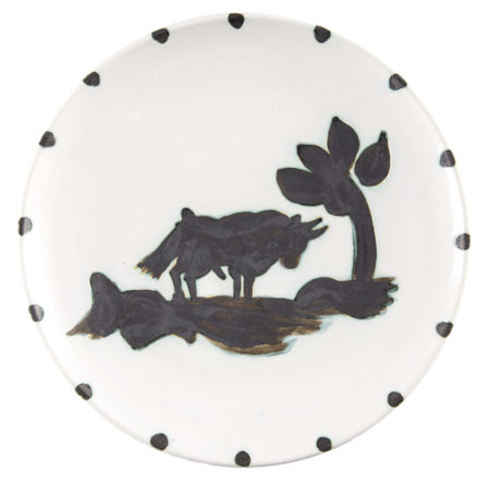 Bull under the tree (A.R. 159)-1952 Bull under the tree (A.R. 159)-1952