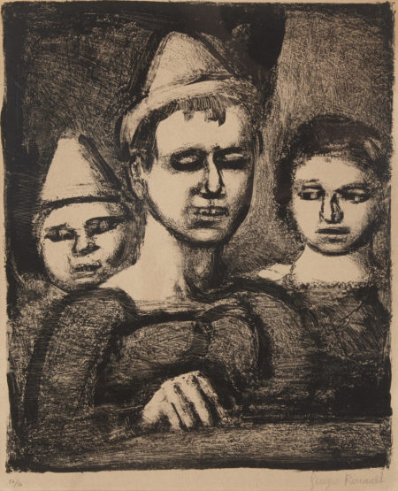 Le Trio, from Saltimbanques (C./R. 321)-1929 Le Trio, from Saltimbanques (C./R. 321)-1929